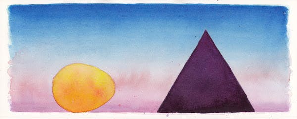 Pyramid & Egg no.6