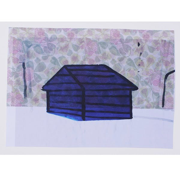 Det blå Huset / The Blue House (from the project Bristningar)